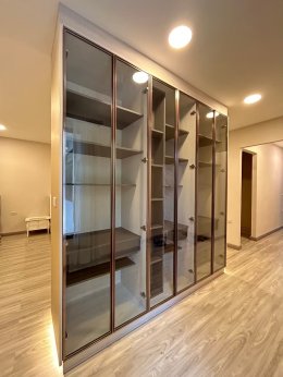 หมู่บ้านมัณฑณากัลปพฤกษ์-วงแหวน | งานออกแบบและตกแต่งภายใน พร้อมติดตั้งบิวท์อินเฟอร์นิเจอร์ครบวงจร