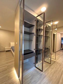 หมู่บ้านมัณฑณากัลปพฤกษ์-วงแหวน | งานออกแบบและตกแต่งภายใน พร้อมติดตั้งบิวท์อินเฟอร์นิเจอร์ครบวงจร