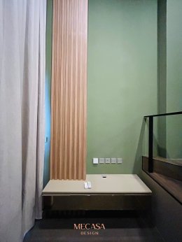 คอนโด Park Origin Ratchathewi | งานออกแบบและตกแต่งภายใน พร้อมติดตั้งบิวท์อินเฟอร์นิเจอร์ครบวงจร