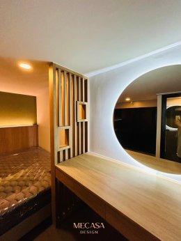 คอนโด Park Origin Ratchathewi | งานออกแบบและตกแต่งภายใน พร้อมติดตั้งบิวท์อินเฟอร์นิเจอร์ครบวงจร