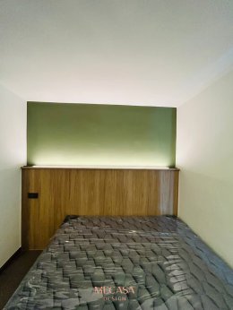 คอนโด Park Origin Ratchathewi | งานออกแบบและตกแต่งภายใน พร้อมติดตั้งบิวท์อินเฟอร์นิเจอร์ครบวงจร