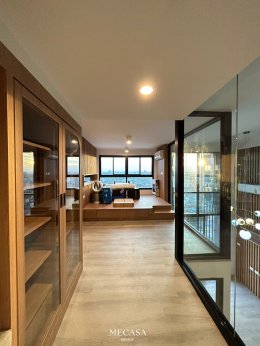 คอนโด Ideo จรัญ 70-ริเวอร์วิว | งานออกแบบและตกแต่งภายใน พร้อมติดตั้งบิวท์อินเฟอร์นิเจอร์ครบวงจร