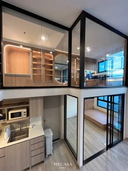 คอนโด Ideo จรัญ 70-ริเวอร์วิว | งานออกแบบและตกแต่งภายใน พร้อมติดตั้งบิวท์อินเฟอร์นิเจอร์ครบวงจร