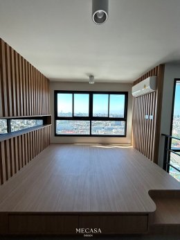 คอนโด Ideo จรัญ 70-ริเวอร์วิว | งานออกแบบและตกแต่งภายใน พร้อมติดตั้งบิวท์อินเฟอร์นิเจอร์ครบวงจร