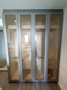 คอนโด สาทรวงเวียนใหญ่ | งานออกแบบและตกแต่งภายใน พร้อมติดตั้งบิวท์อินเฟอร์นิเจอร์ครบวงจร