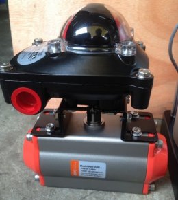 Ball Valve Stainless steel 316 3pc Pneumatic Actuator RAT Series 