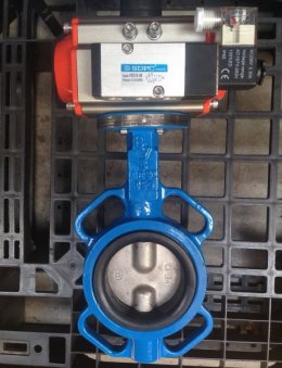 butterfly valve BELVEN ประกอบหัวขับ