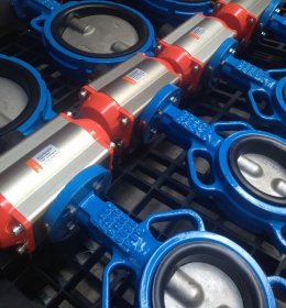 butterfly valve BELVEN ประกอบหัวขับ