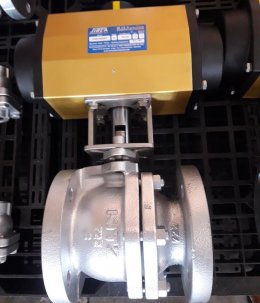 KITZ (kitazawa) ball valve + SIRCA Pneumatic Rotary Actuator