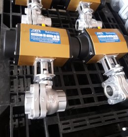 KITZ (kitazawa) ball valve + SIRCA Pneumatic Rotary Actuator