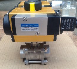 หัวขับวาล์วลม  Sirca ประกอบ Solenoid valve namur