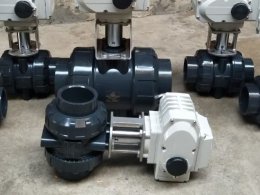 MOTORIZED CONTROL VALVE UPVC