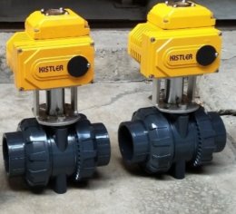 KISTLER Motorized Ball Valves UPVC