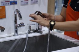  ลีน่า พี.แอล. โฮม ผู้ผลิตก๊อกน้ำแบรนด์ Hons เปิดตัวสินค้าใช้งานในห้องน้ำภายใต้คอนเซ็ปต์ Beyond Bathroom Solution ดีไซน์สุดล้ำสมัย ด้วย Collection Mountain Grey 