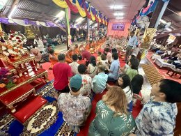 N.K Silver Leads Kathina Ceremony to Construct Phra Abhidhamma Pavilion at Nai Klang Temple