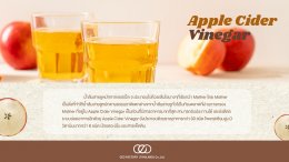 Apple Cider Vinegar / แอปเปิ้ลไซเดอร์ ไวเนก้า