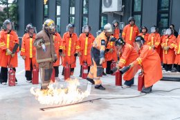 CEO Factory (TH) ซ้อมอพยพหนีไฟ อบรมดับเพลิง ความปลอดภัยในโรงงาน