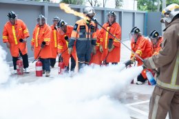 CEO Factory (TH) ซ้อมอพยพหนีไฟ อบรมดับเพลิง ความปลอดภัยในโรงงาน