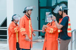 CEO Factory (TH) ซ้อมอพยพหนีไฟ อบรมดับเพลิง ความปลอดภัยในโรงงาน