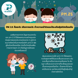 วิธีป้องกันฝุ่น PM 2.5