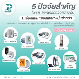 วิธีเลือกเครื่องวัดความดันให้เหมาะกับผู้สูงอายุ ปี 2026