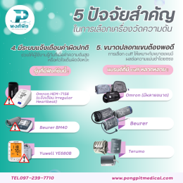 วิธีเลือกเครื่องวัดความดันให้เหมาะกับผู้สูงอายุ ปี 2026