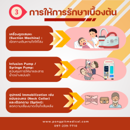 เครื่องมือแพทย์ในการช่วยชีวิตผู้ป่วยฉุกเฉิน