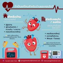 เครื่อง AED คืออะไร จำเป็นแค่ไหนสำหรับบ้านและคอนโด (อัปเดต 2026)