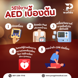 เครื่อง AED คืออะไร จำเป็นแค่ไหนสำหรับบ้านและคอนโด (อัปเดต 2026)