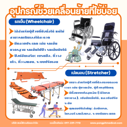 อุปกรณ์ช่วยเคลื่อนย้ายผู้ป่วย: ความปลอดภัยที่ไม่ควรมองข้าม