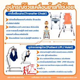 อุปกรณ์ช่วยเคลื่อนย้ายผู้ป่วย: ความปลอดภัยที่ไม่ควรมองข้าม