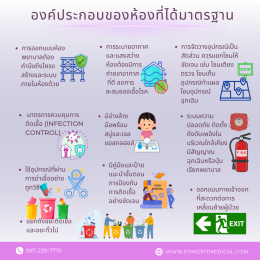 การออกแบบห้องพยาบาล (Treatment Room) ที่ได้มาตรฐานพร้อมอุปกรณ์ครบครัน
