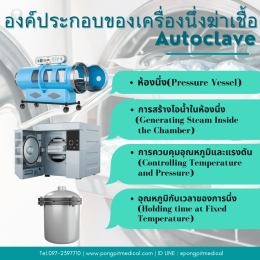 Autoclave คือ เครื่องนึ่งฆ่าเชื้อ หม้อนึ่งฆ่าเชื้อ หรือ หม้อนึ่งแรงดัน 