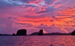 morning time on yacht