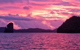 morning time on yacht