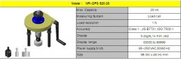 Digital pull-off strength tester