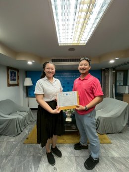 ขอแสดงความยินดีกับน้องนักศึกษาฝึกประสบการณ์