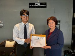 Internship students from Rangsit University.