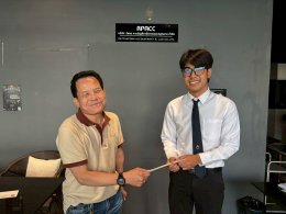Internship students from Rangsit University.