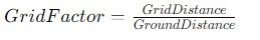 การใช้ Grid factor ในการทำงานกล้อง Total station คืออะไร?