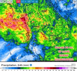 ข่าวอัพเดทจากกรมอุตุนิยมวิทยา