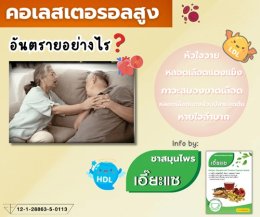 คอเรสเตอรอลสูง อันตายอย่างไร?