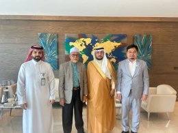  ผู้อำนวยการสถาบันมาตรฐานฮาลาลแห่งประเทศไทย เข้าเยี่ยมประธานสหพันธ์ฟอรั่มสากลด้านการรับรองฮาลาลของหน่วยงานรับรอง (Islamic Forum for Halal Accreditation Bodies  IFHAB)