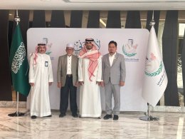 คณะผู้แทนจากประเทศไทยเข้าเยี่ยมมูลนิธิกษัตริย์อับดุลลอฮ์เพื่อมนุษยธรรม