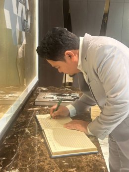 คณะผู้แทนจากประเทศไทยเข้าเยี่ยมมูลนิธิกษัตริย์อับดุลลอฮ์เพื่อมนุษยธรรม