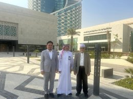 คณะผู้แทนจากประเทศไทยเข้าเยี่ยมมูลนิธิกษัตริย์อับดุลลอฮ์เพื่อมนุษยธรรม