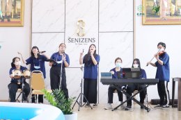 กิจกรรมดนตรีบำบัด The Senizens - สาขาวิชาดุริยางคศาสตร์สากล มหาวิทยาลัยศรีนครินทรวิโรฒ