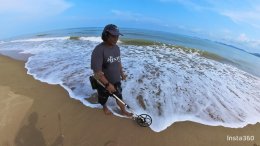 การเลือกเครื่องตรวจจับโลหะ ชายหาด หาทองชายหาด ทะเล