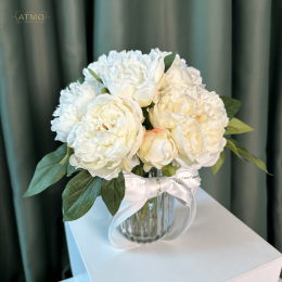 How to จัดแจกันดอกพิโอนี เสริมฮวงจุ้ยบ้านให้ปัง รักรุ่ง เงินโรจน์!