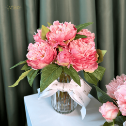 How to จัดแจกันดอกพิโอนี เสริมฮวงจุ้ยบ้านให้ปัง รักรุ่ง เงินโรจน์!